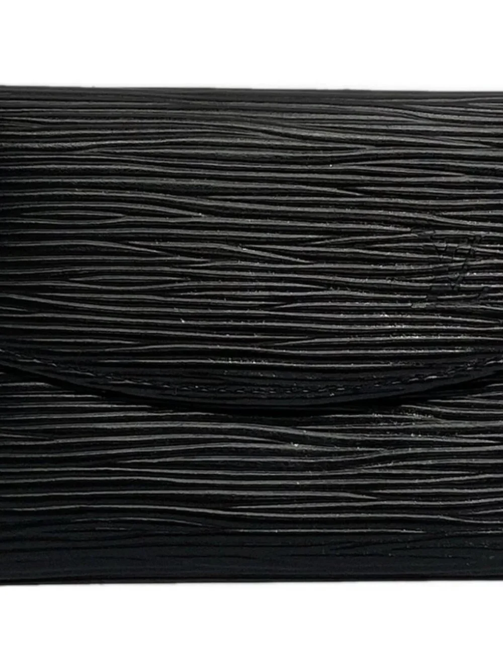 LOUIS VUITTON Porte Monnaie Simple M63412 Noir Epi CA1908 Coin Case